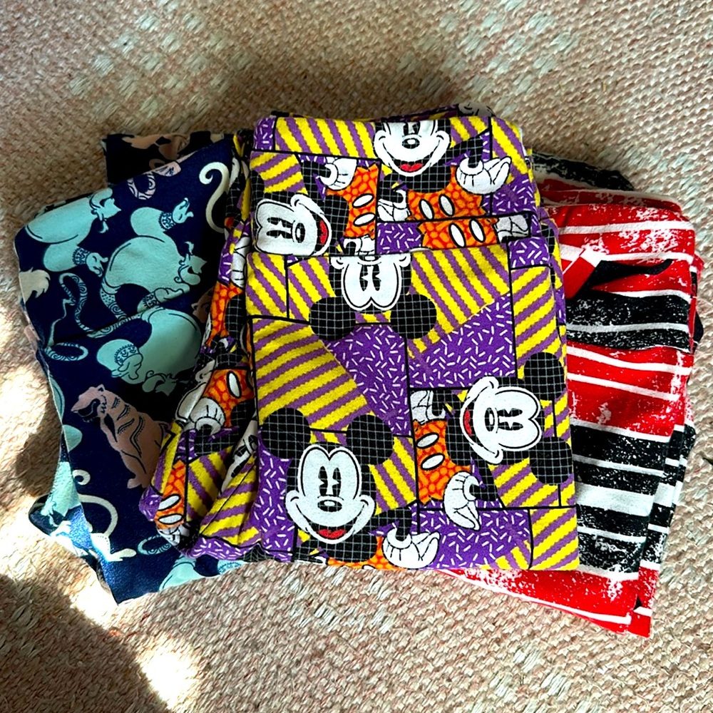 Girls Disney Mickey Tween LulaRoe leggings